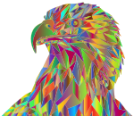 Low Poly Bald Eagle By Sharpi1980 Prismatic